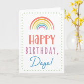 誕生日カード カード (黄色い花)