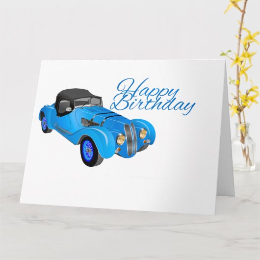 誕生日カード カード (黄色い花)