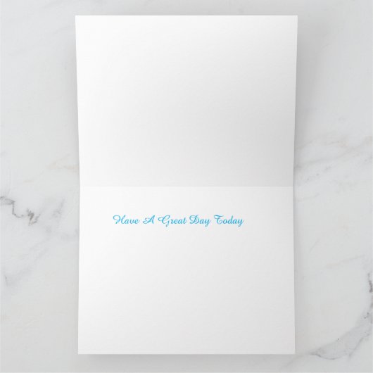 誕生日カード カード (内部)