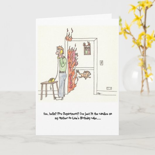 誕生日カード カード (黄色い花)