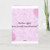 誕生日カード カード (裏面)