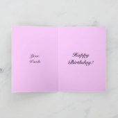 誕生日カード カード (内部)