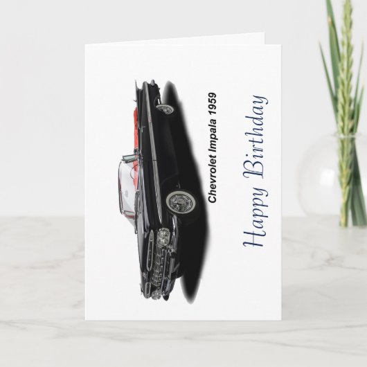 誕生日カード カード (正面)