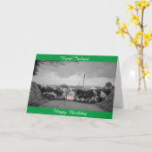 誕生日カード カード (黄色い花)