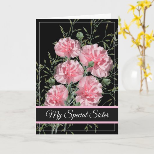 誕生日カード カード (黄色い花)