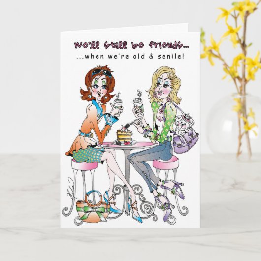 誕生日カード カード (黄色い花)