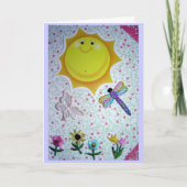 誕生日カード カード (正面)