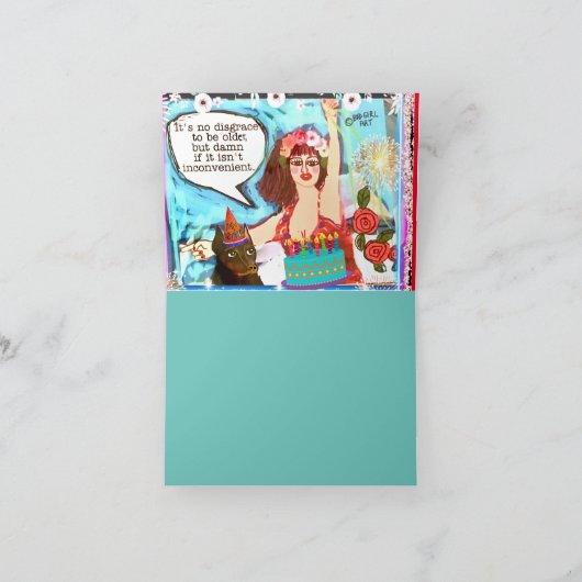 誕生日カード カード (内部)