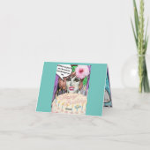 誕生日カード カード (裏面)