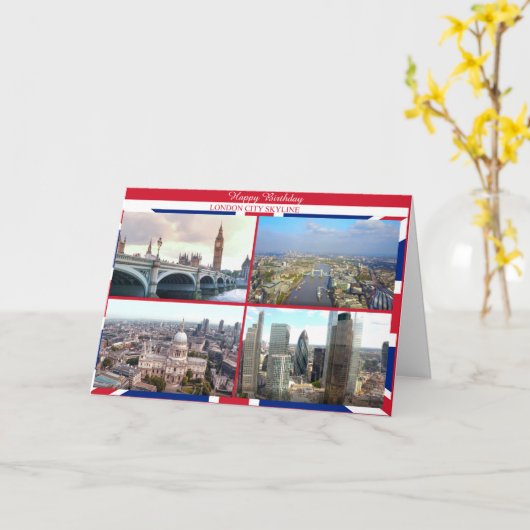 誕生日カード カード (黄色い花)