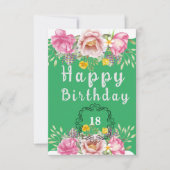 誕生日カード カード (正面)