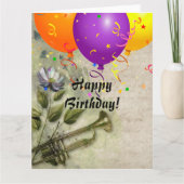 誕生日カード カード (正面)