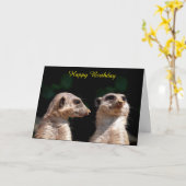 誕生日カード カード (黄色い花)