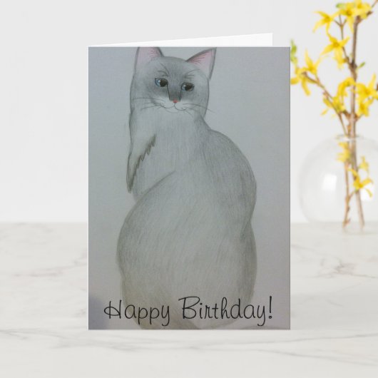 誕生日カード カード (黄色い花)