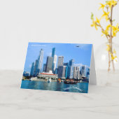 誕生日カード カード (黄色い花)