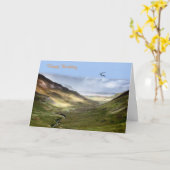 誕生日カード カード (黄色い花)