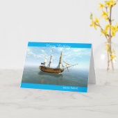 誕生日カード カード (黄色い花)