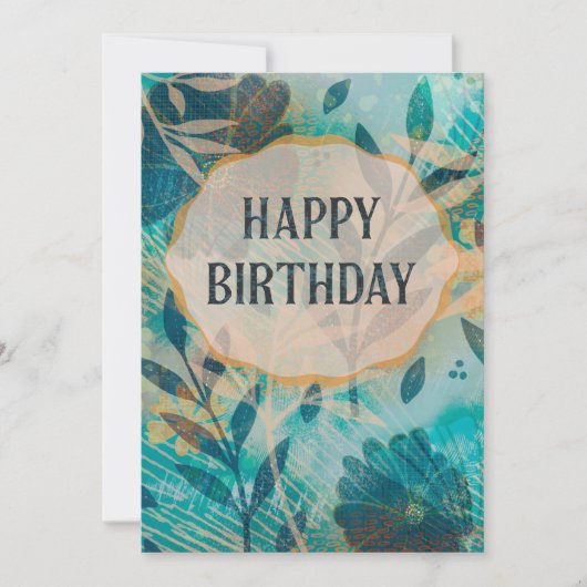 誕生日カード カード (正面)