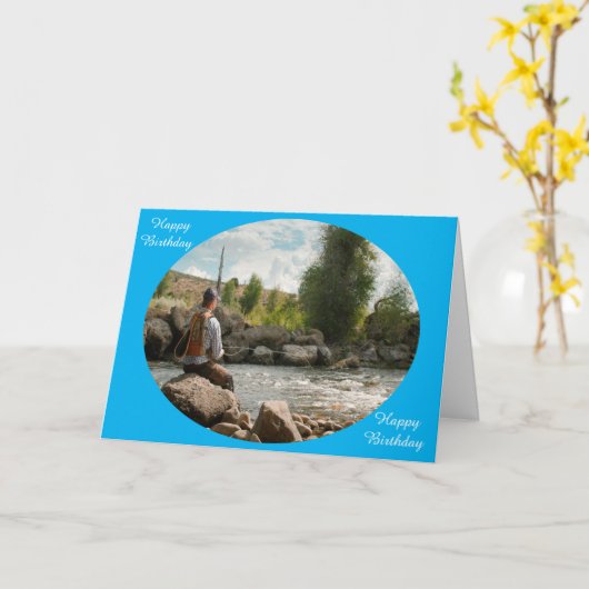 誕生日カード カード (黄色い花)