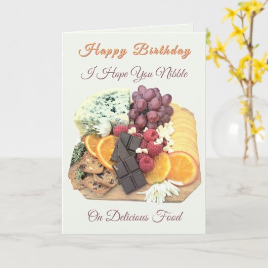 誕生日カード カード (黄色い花)