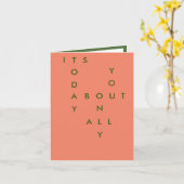 誕生日カード カード (黄色い花)