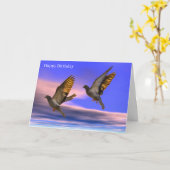 誕生日カード カード (黄色い花)