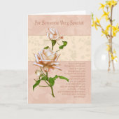 誕生日カード カード (黄色い花)