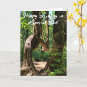 誕生日カード カード (黄色い花)