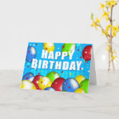 誕生日カード カード (黄色い花)