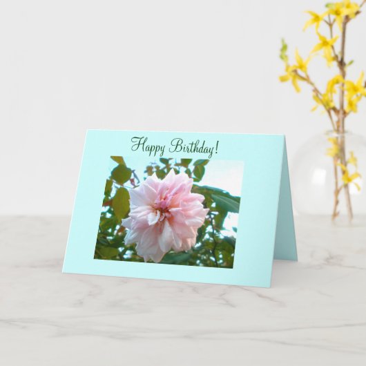 誕生日カード カード (黄色い花)