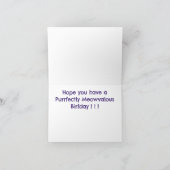 誕生日カード カード (内部)