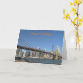 誕生日カード カード (黄色い花)