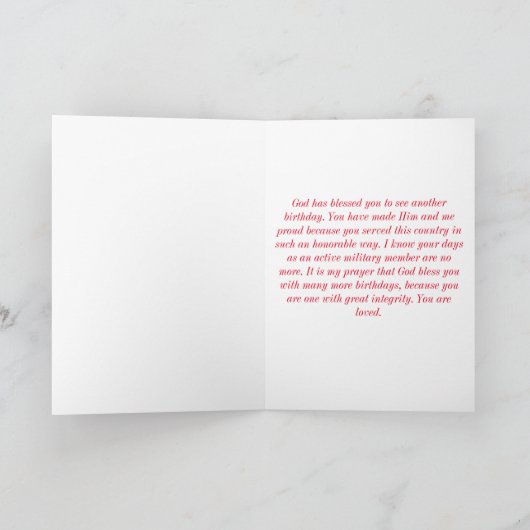 誕生日カード カード (内部)