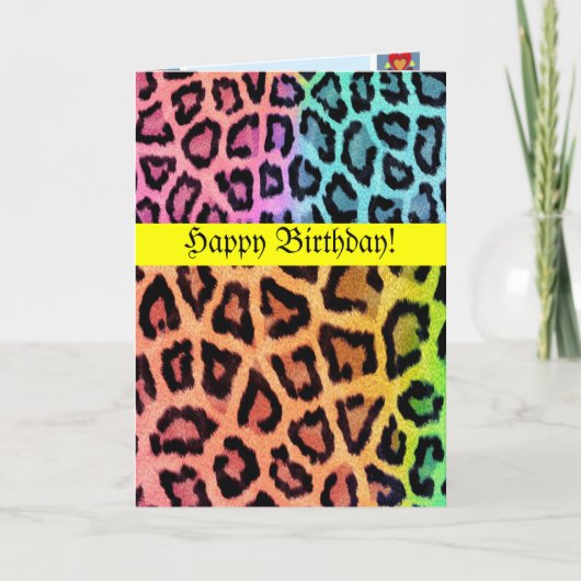 誕生日カード カード (正面)