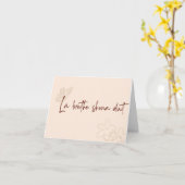 誕生日カード カード (黄色い花)