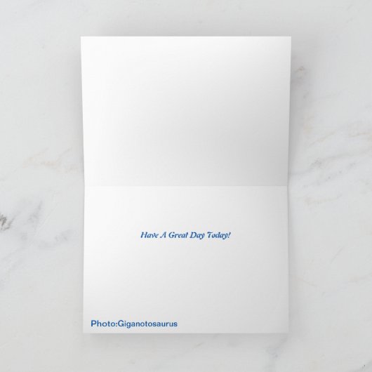 誕生日カード カード (内部)