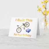 誕生日カード カード (黄色い花)