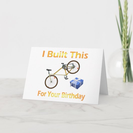 誕生日カード カード (正面)