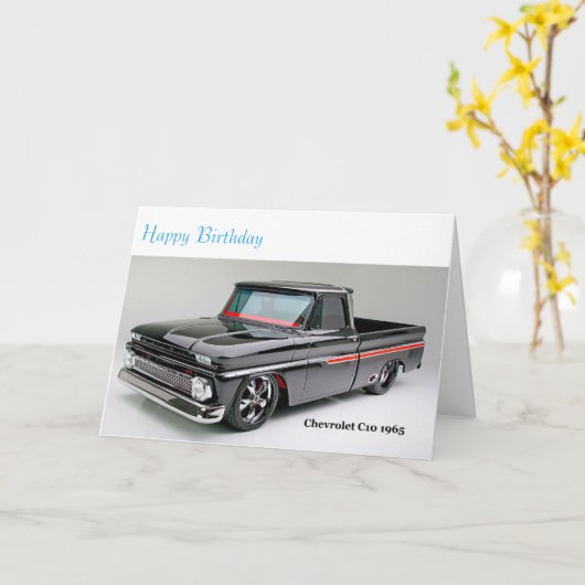 誕生日カード カード (黄色い花)