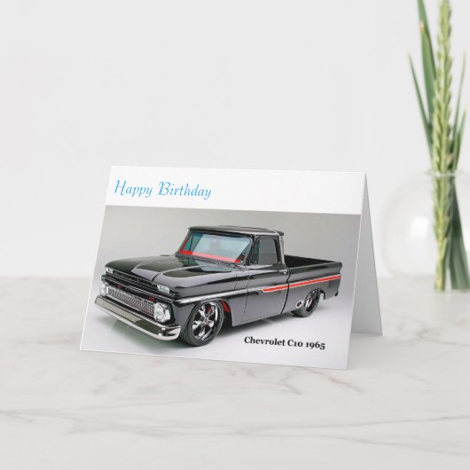 誕生日カード カード (正面)