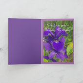 誕生日カード カード (内部)