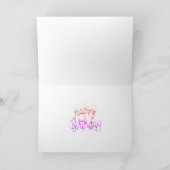 誕生日カード カード (内部)