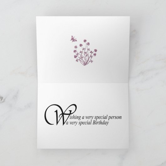 誕生日カード カード (内部)