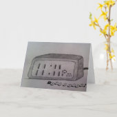 誕生日カード カード (黄色い花)