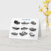 誕生日カード カード (黄色い花)