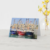 誕生日カード カード (黄色い花)