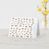 誕生日カード カード (黄色い花)