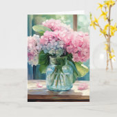 誕生日カード カード (黄色い花)