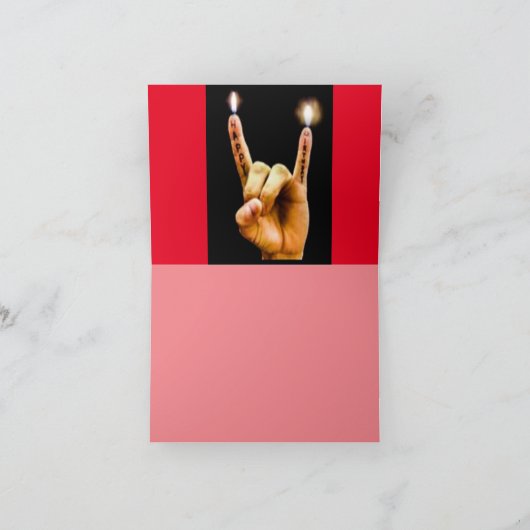 誕生日カード カード (内部)