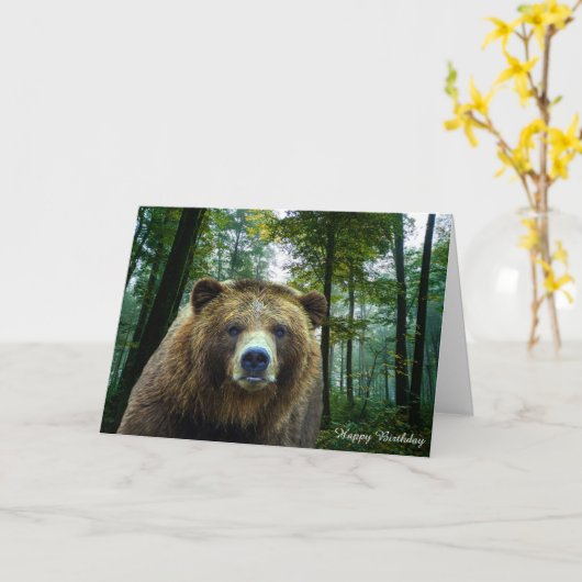 誕生日カード カード (黄色い花)